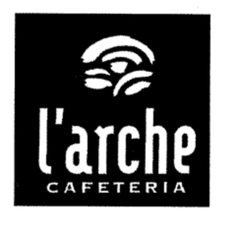 L'arche CAFETERIA Logo (EUIPO, 06/27/2000)