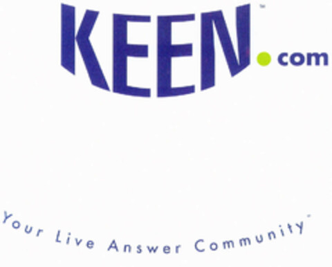 KEEN.com Your Live Answer Community Logo (EUIPO, 07.08.2000)