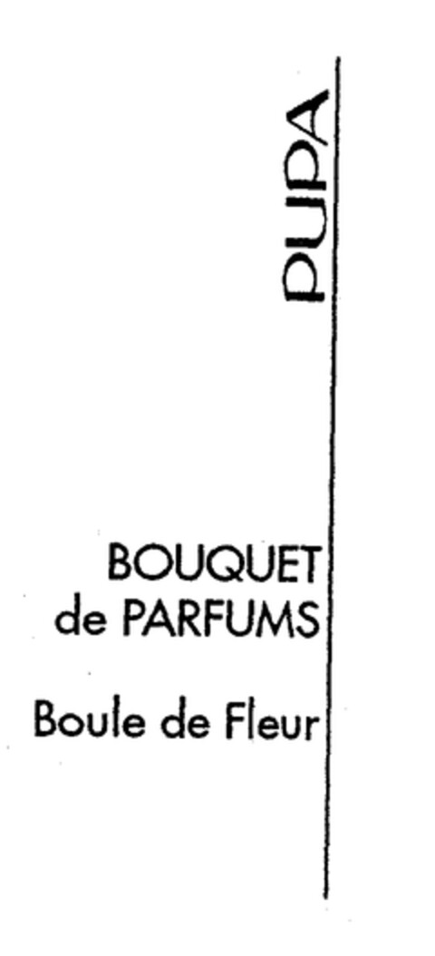PUPA BOUQUET de PARFUMS Boule de Fleur Logo (EUIPO, 03.11.2000)