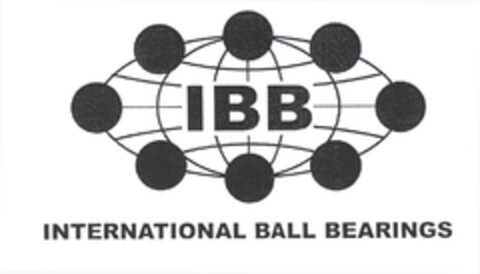 IBB INTERNATIONAL BALL BEARINGS Logo (EUIPO, 14.04.2004)