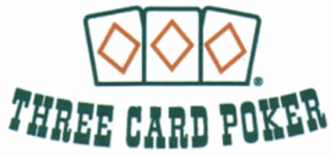 THREE CARD POKER Logo (EUIPO, 23.01.2007)