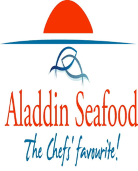 Aladdin Seafood The Chef's favourite! Logo (EUIPO, 20.12.2007)