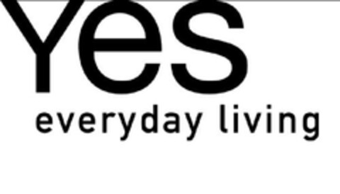 YES everyday living Logo (EUIPO, 30.03.2009)