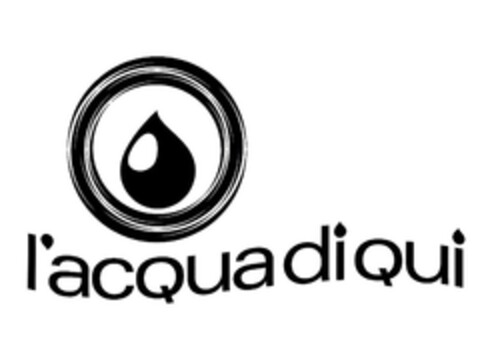 L'acqua di qui Logo (EUIPO, 01/18/2010)