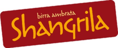 SHANGRILA - BIRRA AMBRATA Logo (EUIPO, 13.10.2010)