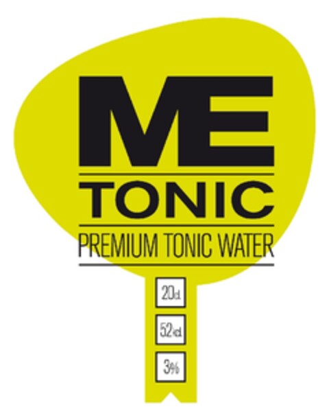 ME TONIC PREMIUM TONIC WATER Logo (EUIPO, 27.12.2011)