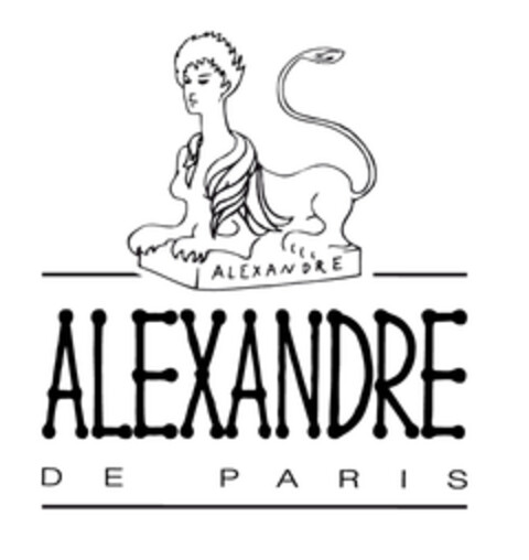 ALEXANDRE DE PARIS Logo (EUIPO, 06/19/2008)