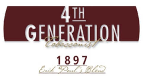 4TH GENERATION TABACCONIST 1897 ERIK POUL'S BLEND Logo (EUIPO, 20.01.2016)