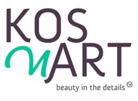 KOSMART beauty in the details Logo (EUIPO, 05/24/2016)