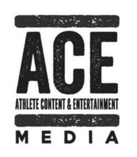 ACE ATHLETE CONTENT & ENTERTAINMENT MEDIA Logo (EUIPO, 13.06.2016)