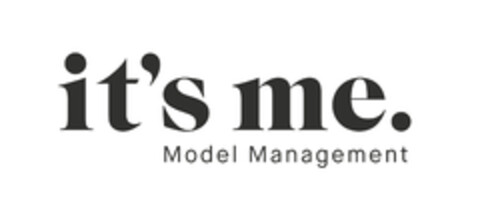 it's me. Model Management Logo (EUIPO, 17.03.2017)