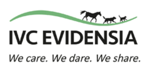 IVC EVIDENSIA We care. We dare. We share. Logo (EUIPO, 09.10.2019)