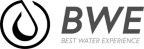 BWE BEST WATER EXPERIENCE Logo (EUIPO, 01/14/2020)