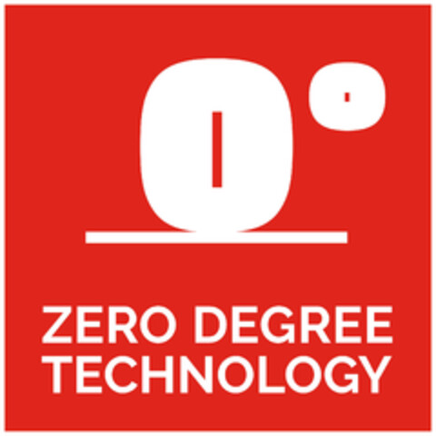 0° ZERO DEGREE TECHNOLOGY Logo (EUIPO, 20.01.2023)