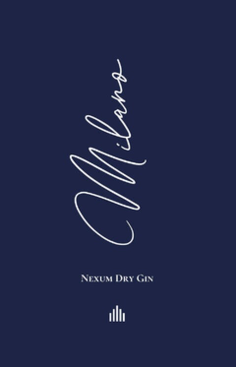 NEXUM DRY GIN MILANO Logo (EUIPO, 09.06.2023)