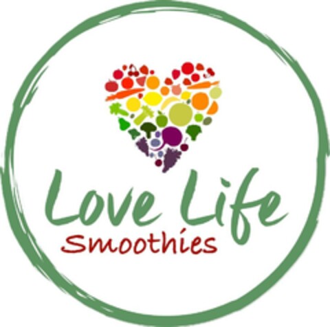 LOVE LIFE SMOOTHIES Logo (EUIPO, 06/10/2024)