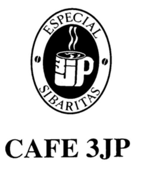 CAFE 3JP ESPECIAL SIBARITAS Logo (EUIPO, 13.05.1996)