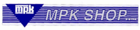mpk MPK SHOP S. à r. l. Logo (EUIPO, 11.12.1998)