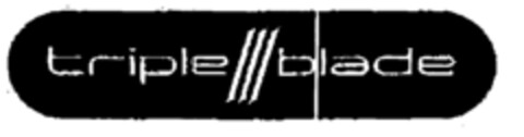 triple blade Logo (EUIPO, 06/10/1999)