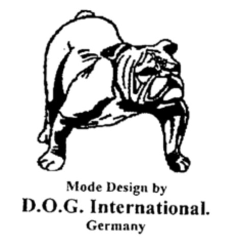 Mode Design by D.O.G. International Germany Logo (EUIPO, 21.12.1999)
