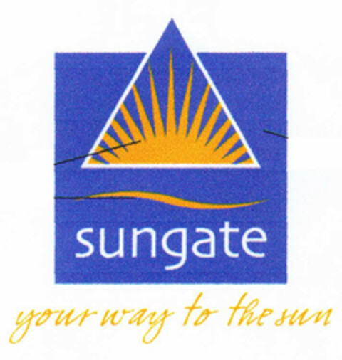 sungate your way to the sun Logo (EUIPO, 05.12.2000)