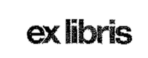 ex libris Logo (EUIPO, 31.10.2003)