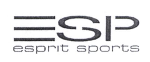 ESP esprit sports Logo (EUIPO, 11/07/2003)