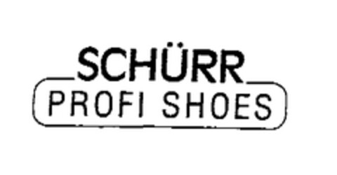 SCHÜRR PROFI SHOES Logo (EUIPO, 26.03.2004)