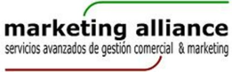 marketing alliance servicios avanzados de gestión comercial & marketing Logo (EUIPO, 09.11.2004)