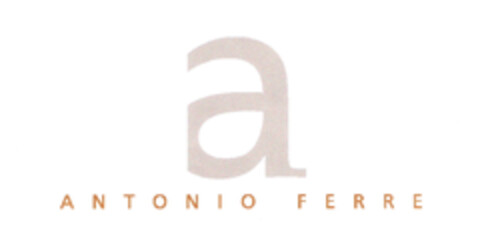 a ANTONIO FERRE Logo (EUIPO, 16.12.2004)