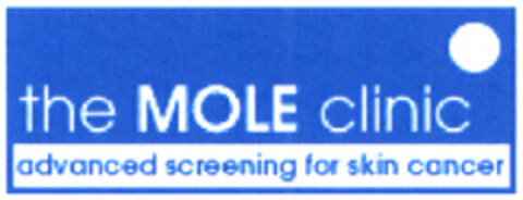 the MOLE clinic advanced screening for skin cancer Logo (EUIPO, 03/30/2005)