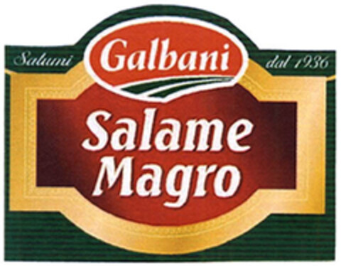 Salame Magro Galbani Logo (EUIPO, 28.10.2005)