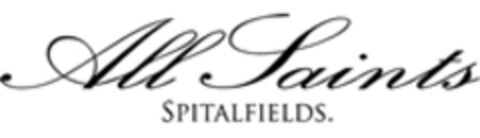 All Saints SPITALFIELDS. Logo (EUIPO, 11/02/2007)