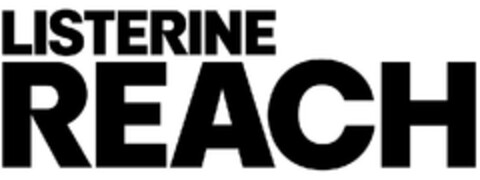 LISTERINE REACH Logo (EUIPO, 27.08.2009)