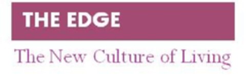 The Edge The New Culture of Living Logo (EUIPO, 07/13/2010)