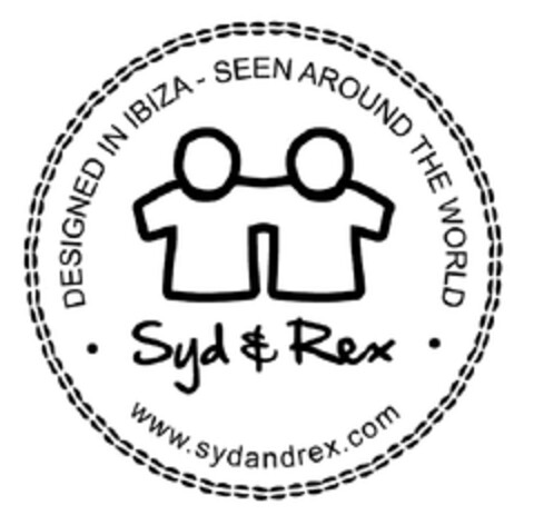 DESIGNED IN IBIZA - SEEN AROUND THE WORLD
Syd & Rex
www.sydandrex.com Logo (EUIPO, 08/05/2010)