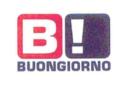 B! BUONGIORNO Logo (EUIPO, 13.09.2010)