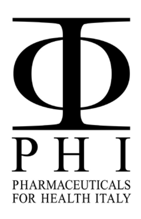 PHI PHARMACEUTICALS FOR HEALTH ITALY Logo (EUIPO, 10/14/2010)