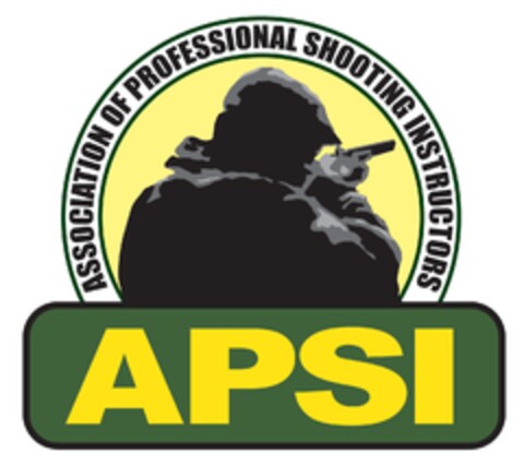 APSI Association Of Professional Shooting Instructors Logo (EUIPO, 31.01.2012)