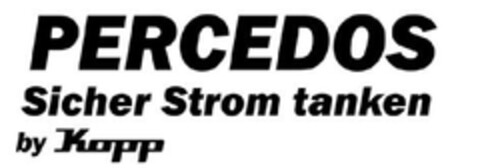PERCEDOS Sicher Strom tanken by Kopp Logo (EUIPO, 05.03.2012)