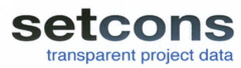 setcons transparent  project data Logo (EUIPO, 12.03.2012)