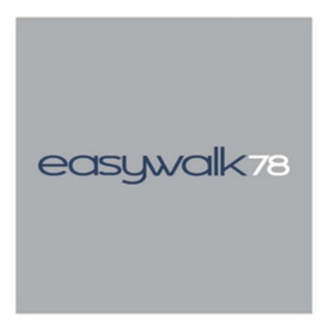 easywalk78 Logo (EUIPO, 10/09/2012)