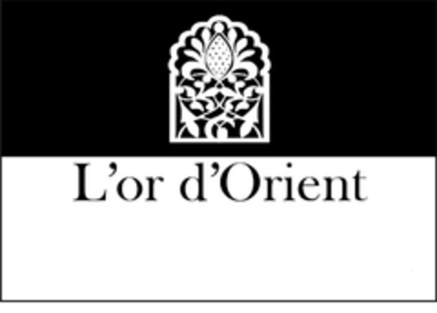 L'OR D'ORIENT Logo (EUIPO, 01/10/2013)