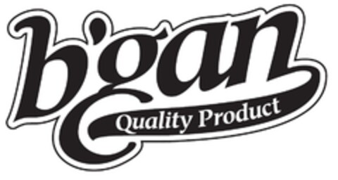 B'GAN QUALITY PRODUCT Logo (EUIPO, 07.01.2014)