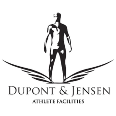 DUPONT & JENSEN ATHLETE FACILITIES Logo (EUIPO, 16.01.2015)