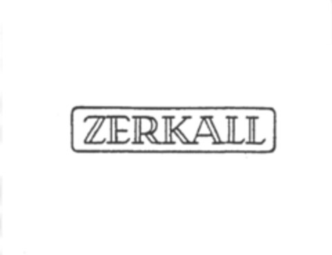 ZERKALL Logo (EUIPO, 20.07.2015)
