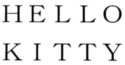 HELLO KITTY Logo (EUIPO, 29.06.2016)