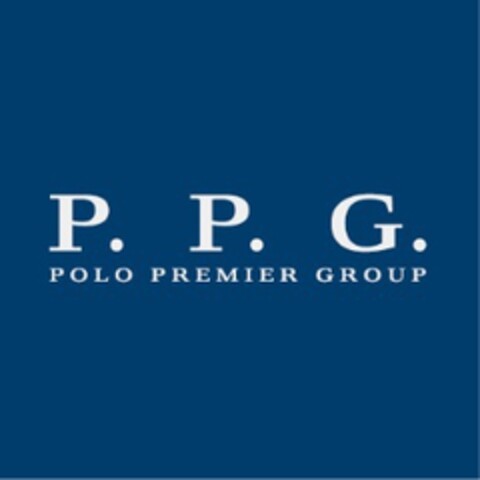 P.P.G. POLO PREMIER GROUP Logo (EUIPO, 02.09.2016)