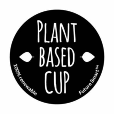 PLANT BASED CUP 100% renewable Future Smart TM Logo (EUIPO, 14.12.2016)