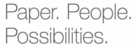 Paper. People. Possibilities Logo (EUIPO, 04/20/2017)